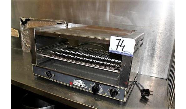rvs grill/oven, licht beschadigd